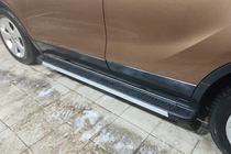 Opel Mokka 2012–2021 Sidosteg Maya V1 (2 st, aluminium) foto 1