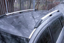 Opel Astra H 2004–2013 Aluminium takrails (Caravan, krom) foto 4