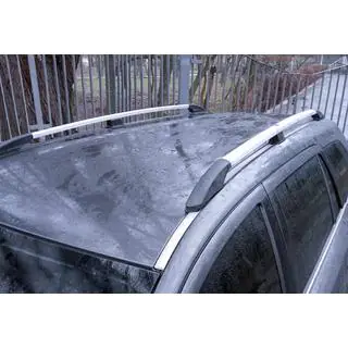 Aluminium takrails (Caravan, krom) foto 4