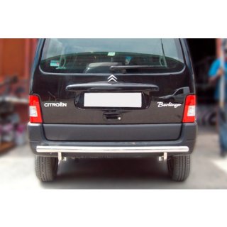 Bakre skyddsbåge (rostfritt stål) Citroen Berlingo 1996–2008 foto 1