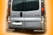 Nissan Primastar 2002–2014 Bakre hörnskydd AK003 (rostfritt stål) foto 3