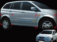 SsangYong Kyron 2005–2014 Kromad hjulhuslist (sidor) foto 3