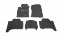 Toyota Land Cruiser Prado 120 2002–2009 Premium velourmattor (5 st) foto 1