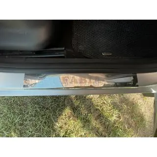 Instegslister Carmos (4 st, rostfritt stål) Skoda Fabia 2000–2007 foto 1