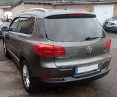 Volkswagen Tiguan 2007–2016 Kromlist till baklucka (rostfritt stål) foto 3