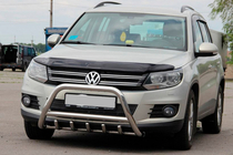 Volkswagen Tiguan 2007–2016 Frontbåge WT003 (rostfritt stål) 60 mm, utan text foto 3