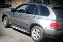 BMW X5 E53 1999–2006 Sidosteg Allmond Grey (2 st, aluminium) foto 4