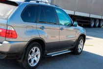 BMW X5 E53 1999–2006 Sidosteg Allmond Grey (2 st, aluminium) foto 5