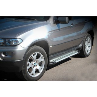 Sidosteg Allmond Grey (2 st, aluminium) BMW X5 E53 1999–2006 foto 1