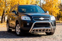 Chevrolet Captiva 2006–2019 Främre frontbåge WT002 (rostfritt stål) foto 1