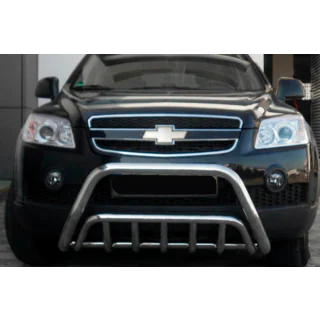 Främre frontbåge WT002 (rostfritt stål) Chevrolet Captiva 2006–2019 foto 3