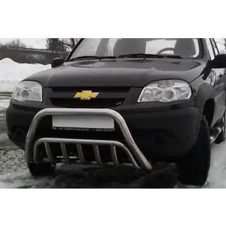 Frontbåge WT002 (rostfri) Chevrolet Niva 1998–2020