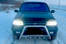 Chevrolet Niva 1998–2020 Frontbåge WT004 (rostfritt stål) foto 1