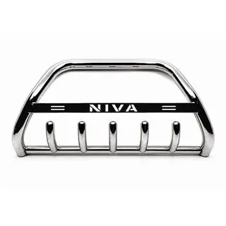 Frontbåge WT004 (rostfritt stål) Chevrolet Niva 1998–2020 foto 3