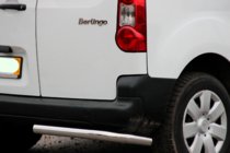 Peugeot Partner Tepee 2008–2018 Bakre hörnskydd AK-003 (rostfritt stål) foto 2