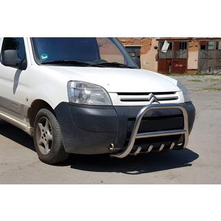 Frontbåge WT003 (rostfritt stål) Peugeot Partner 1996–2008 foto 3