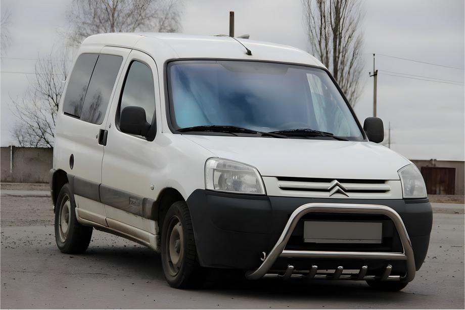 Peugeot Partner 1996–2008 Frontbåge WT003 (rostfritt stål) Image