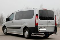 Peugeot Expert 2007–2016 Bakre hörnskydd AK-003-Double (2 st, rostfritt) foto 3