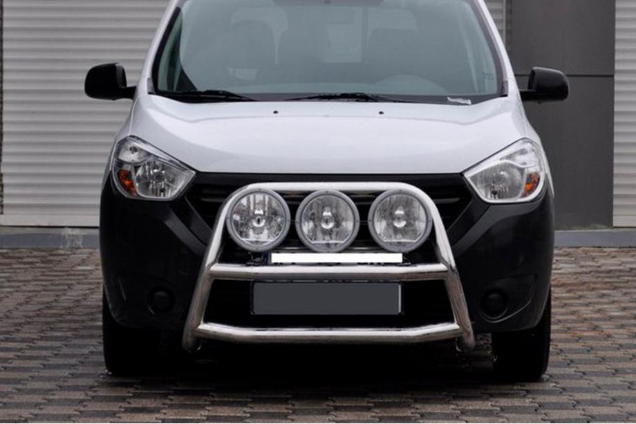Dacia Dokker 2013–2022 Frontbåge WT022 (rostfritt stål) Image