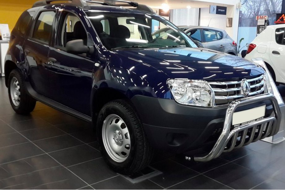 Dacia Duster 2008–2018 Frontbåge WT002 (rostfri) Foto 2