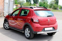 Dacia Sandero 2013–2020 Bakre båge AK002 (rostfritt stål) foto 3