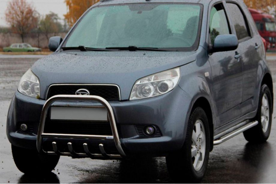 Daihatsu Terios 2006–2017 Frontbåge QT006 (rostfri) Image