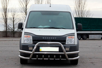 Ford Connect 2006–2009 Frontbåge med dubbelbåge WT003-Plus-2 (rostfritt stål) foto 1