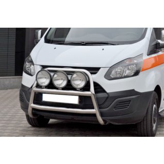 Frontbåge WT022 (rostfritt stål) Ford Custom 2013–2022 foto 2