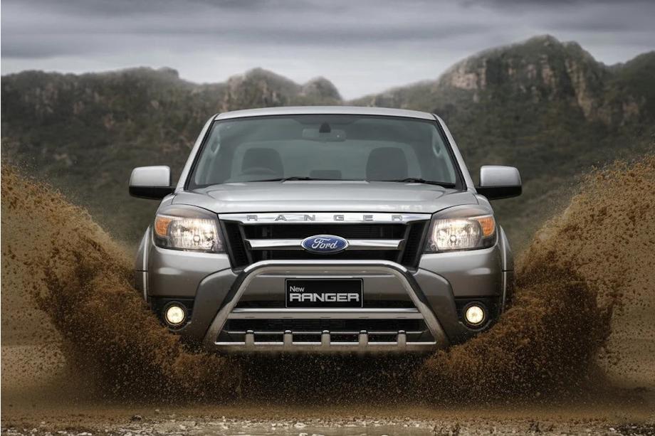 Ford Ranger 2007–2011 Frontbåge WT003 (rostfritt stål) Foto 3