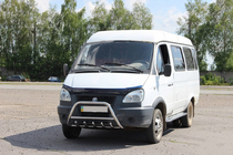 Газель, соболь 1998– Frontbåge WT003 (rostfritt stål) foto 6