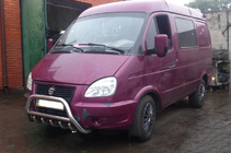Газель, соболь 1998– Frontbåge WT003 (rostfritt stål) foto 4