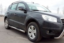 Geely Emgrand X7 2011– Sidorör (2 st, rostfritt stål) foto 4