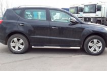 Geely Emgrand X7 2011– Sidorör (2 st, rostfritt stål) foto 2