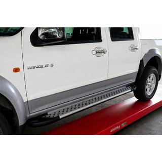 Sidosteg Allmond Grey (2 st, aluminium) GreatWall Wingle 5 2006– foto 1