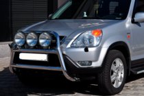 Honda CRV 2001–2006 Frontbåge WT018 (rostfritt stål) foto 4