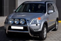 Honda CRV 2001–2006 Frontbåge WT018 (rostfritt stål) foto 3