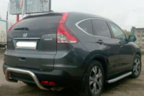 Honda CRV 2012–2016 Bakre skyddsbåge AK007 (rostfritt) foto 2