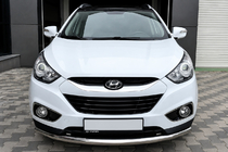 Hyundai IX-35 2010–2015 Frontbåge ST008 (rostfri) foto 1