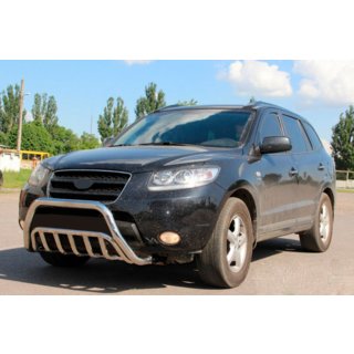 Frontbåge WT002 (rostfritt) Hyundai Santa Fe 2 2006–2012 foto 2