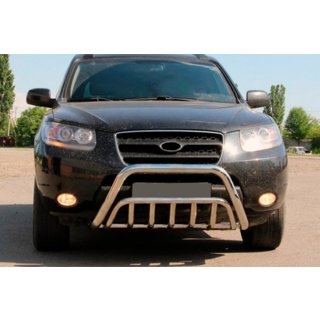 Frontbåge WT002 (rostfritt) Hyundai Santa Fe 2 2006–2012 foto 1