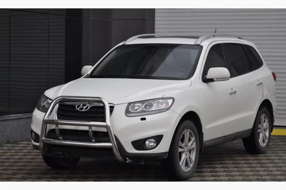 Hyundai Santa Fe 2 2006–2012 Frontbåge WT018 (rostfritt stål) Image