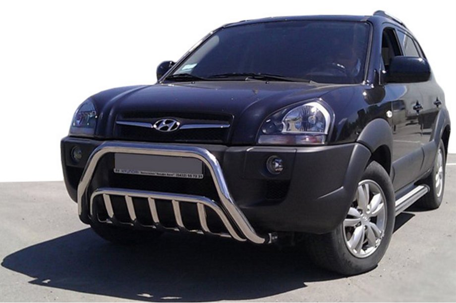 Hyundai Tucson JM 2004– Frontbåge WT002 (rostfritt) Foto 1
