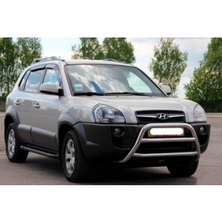 Frontbåge WT022 (rostfritt stål) Hyundai Tucson JM 2004– foto 3
