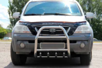 Kia Sorento I BL 2002–2009 Frontbåge QT007 (rostfritt stål) foto 1