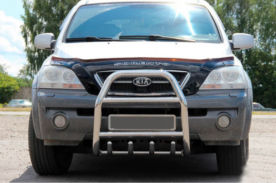 Kia Sorento I BL 2002–2009 Frontbåge QT007 (rostfritt stål) Image