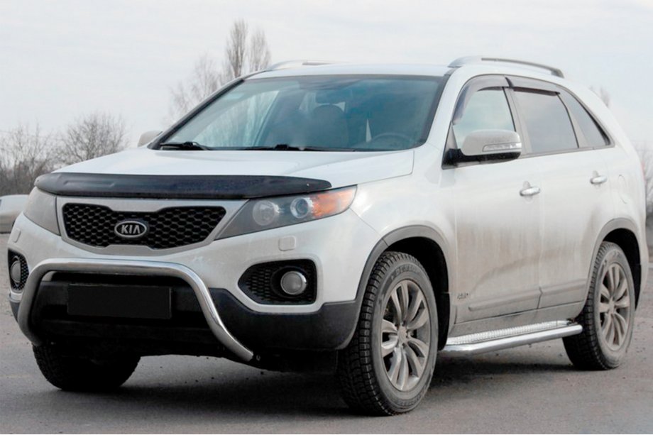 Kia Sorento II XM 2009–2014 Frontbåge WT007 (rostfritt stål) Image
