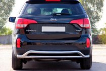 Kia Sorento II XM 2009–2014 Bakre båge AK007-2 (rostfritt stål) foto 1