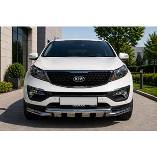 Främre skyddsbåge ST009-15 (2013-2015, rostfritt) Kia Sorento II XM 2009–2014