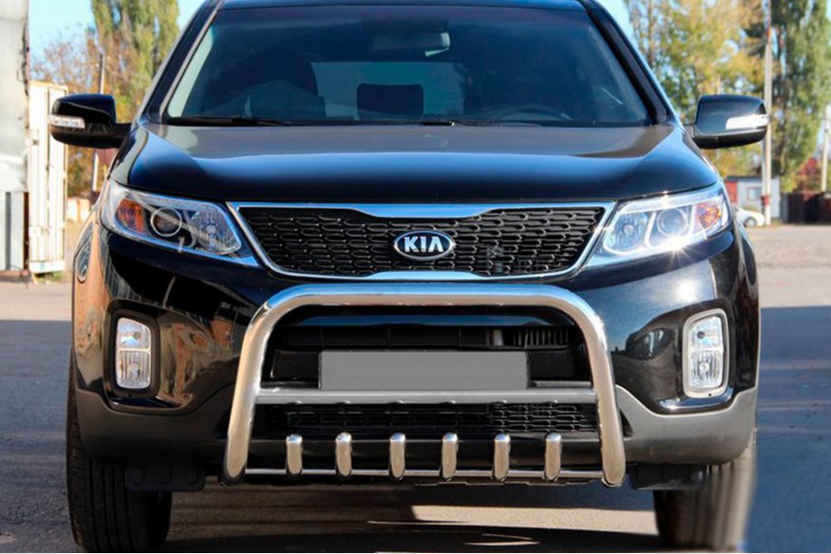 Kia Sorento II XM 2009–2014 Frontbåge WT021 (rostfritt stål) Image