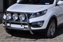 Kia Sportage 2010–2015 Frontbåge WT018 (rostfritt stål) foto 1